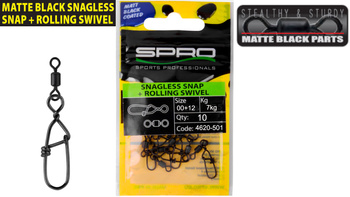 AGRAFKA Z KRĘTLIKEM SPRO roz #00+12