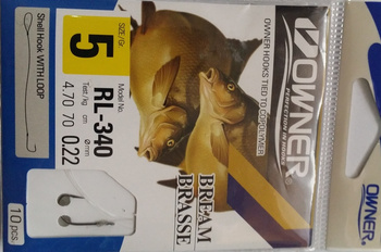 Haczyki z przyponem OWNER HO-RL340-05