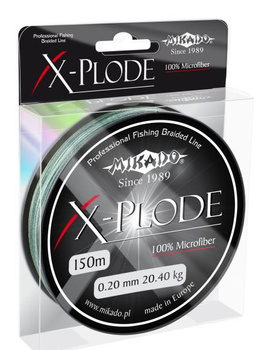 Plecionka Mikado 0.08mm 150m X-Plode