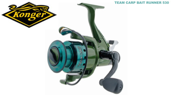 TEAM CARP BAIT RUNNER 530 KOŁOWROTEK KONGER