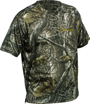 Koszulka DRAGON kamuflażowa TECL-WOOD / XXXL