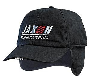 Ocieplana czapka z latarką w daszku Jaxon