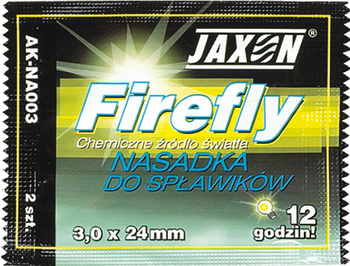 JAXON świetliki do spławików 3.0x24MM 2szt 12godź.