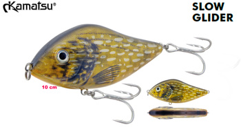 WOBLER SLOW GLIDER 10cm S KOLOR 086 KAMATSU