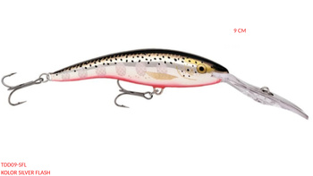 Rapala Deep Tail Dancer® 9 cm Silver Flash