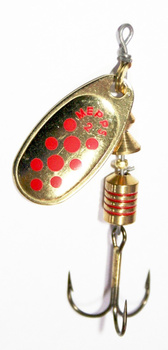 Mepps Comet Klasyczna Gold/Red nr.2