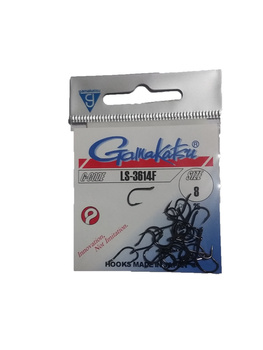 Gamakatsu Haczyki - Czarny Nikiel #8