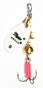 Mepps Aglie Fluo Biała nr.0