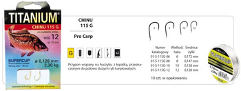 ROBINSON TITANIUM CHINU 115 G #6 (Przypon - 0.172)