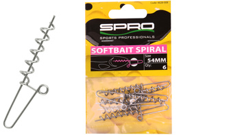 GOTOWA DOZBROJKA DO CZEBURASZKI I GUMY SPRO SOFTBAIT SPIRAL 54MM