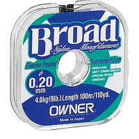 ŻYŁKA OWNER BROAD 100M / 2.2KG / 0,14MM NYLON MONFILAMENT