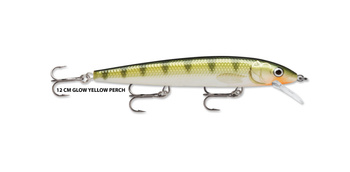 RAPALA HUSKY JERK  12 CM  KOLOR GLOW YELLOW PERCH