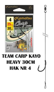 Kamatsu Team Carp Kayo Heavy BLNO 25cm 25lbs hak #4