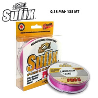 PLECIONKA SUFIX PRO 8 roz 0,18 mm  PERFORMANCE 135 MT PINK
