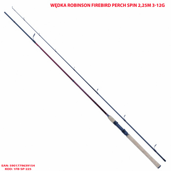 Wędka Robinson Firebird Perch Spin 2,25m 3-12g