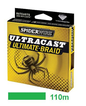 PLECIONKA SPIDERWIRE ULTRACAST ULTIMATE BRAID 110M / 30.6KG / 0.28MM GREEN VERTE
