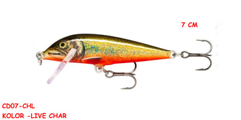 Rapala Countdown 7 cm Live Char